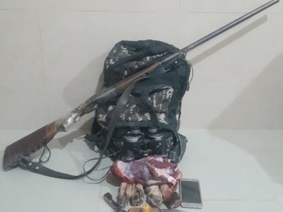 دستگیری شکارچی متخلف در منطقه حفاظت‌شده کرکس