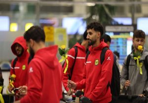 تیم فوتبال الحسین اردن وارد اصفهان شد