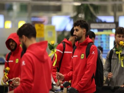 تیم فوتبال الحسین اردن وارد اصفهان شد