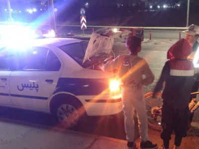نجات ۲ کودک سرگردان در بزرگراه شرق اصفهان