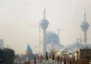 هوای اصفهان آلوده است