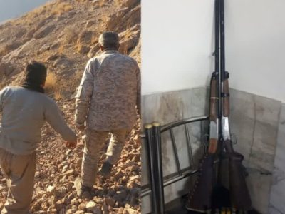 دستگیری متخلفین شکار غیرمجاز در پارک ملی و پناهگاه حیات وحش قمیشلو