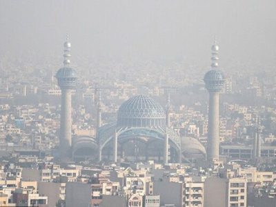 کیفیت هوای اصفهان قرمز است