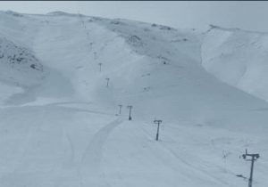 پیست اسکی فریدونشهر در آستانه بازگشایی قرار گرفت