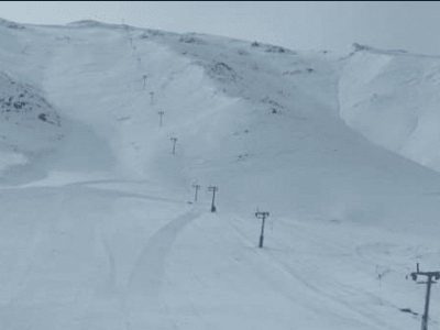 پیست اسکی فریدونشهر در آستانه بازگشایی قرار گرفت