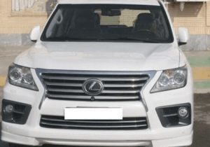 توقیف سواری لکسوس با خلافی ۱۴۴ میلیونی