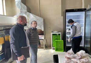 کشف، ضبط و معدوم سازی انواع فراورده های خام دامی فاسد در شهرستان اردستان