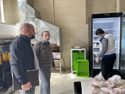 کشف، ضبط و معدوم سازی انواع فراورده های خام دامی فاسد در شهرستان اردستان