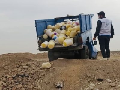 پلمب کارگاه غیرمجاز جداسازی زرده و سفیده تخم مرغ در شهرستان نجف آباد